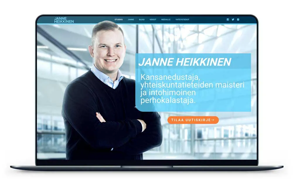Janne Heikkinen Website